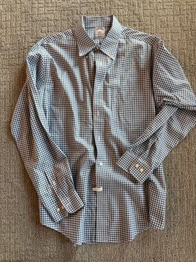 Men’s Large Brooks Brothers plaid button down